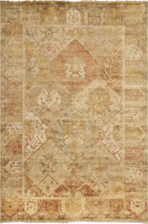 K0049480 Patchwork Hand-Knotted Turkish Rug - 9' 9 x 13' 3 (117