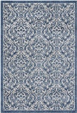 Safavieh Brentwood Bnt810n Navy - Creme Area Rug