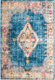 Safavieh Bristol BTL348C Blue - Ivory Area Rug