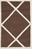 Safavieh Cambridge Cam136h Dark Brown / Ivory Area Rug