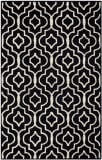 Safavieh Cambridge Cam141e Black - Ivory Area Rug