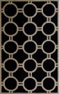 Safavieh Cambridge CAM145E Black / Ivory Area Rug