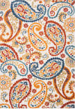 Safavieh Cabana Cbn887a Cream - Navy Area Rug