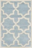 Safavieh Chatham Cht732b Blue / Ivory Area Rug