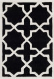 Safavieh Chatham Cht732k Black / Ivory Area Rug