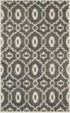 Safavieh Chatham Cht745d Dark Grey / Ivory Area Rug