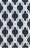 Safavieh Chatham Cht762c Dark Blue - Ivory Area Rug