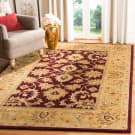 Safavieh Classic CL244A Burgundy - Gold Area Rug