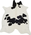 Safavieh Cow Hide COH211B Black - White Area Rug