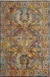 Safavieh Crystal Crs516a Light Blue - Orange Area Rug