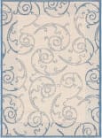 Safavieh Courtyard CY2665-3101 Natural / Blue Area Rug