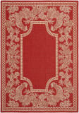 Safavieh Courtyard CY3305-3707 Red / Natural Area Rug