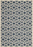 Safavieh Courtyard Cy6015 Navy - Beige Area Rug