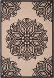 Safavieh Courtyard Cy6139 Beige - Black Area Rug