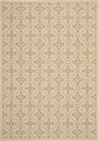 Safavieh Courtyard CY6564-12 Creme / Brown Area Rug