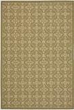 Safavieh Courtyard CY6564-24 Green / Creme Area Rug