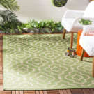 Safavieh Courtyard CY6926-244 Green / Beige Area Rug