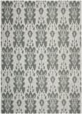 Safavieh Courtyard CY7276-78A18 Light Gray Anthracite / Aqua Weft Area Rug