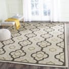 Safavieh Courtyard CY7938-256A21 Beige / Black Area Rug