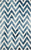 Safavieh Dip Dye Ddy715p Ivory - Navy Area Rug