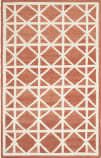 Safavieh Dhurries DHU558A Red / Ivory Area Rug