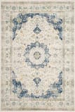 Safavieh Evoke EVK220C Ivory - Blue Area Rug