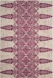 Safavieh Evoke EVK521K Ivory - Fuchsia Area Rug