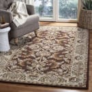 Safavieh Heritage HG451A Brown - Ivory Area Rug