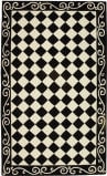 Safavieh Chelsea HK711A Black - Ivory Area Rug