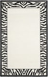 Safavieh Chelsea HK731A White / Black Area Rug