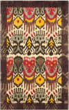 Safavieh Ikat IKT217A Creme / Brown Area Rug