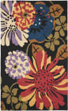 Safavieh Jardin Jar321a Black / Multi Area Rug