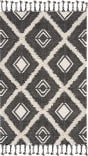 Safavieh Kenya Kny950z Black - Ivory Area Rug