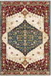 Safavieh Kashan Ksn300a Blue - Red Area Rug