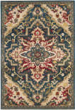 Safavieh Kashan Ksn304b Blue - Beige Area Rug