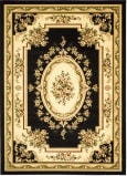 Safavieh Lyndhurst LNH218A Black / Ivory Area Rug