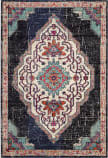 Safavieh Monaco Mnc254z Black - Blue Area Rug