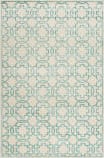 Safavieh Mosaic Mos152b Cream - Aqua Area Rug