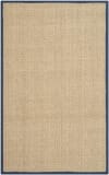 Safavieh Natural Fiber NF114E Natural - Blue Area Rug