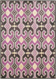 Safavieh Paradise Par152-2380 Anthracite - Fuchsia Area Rug