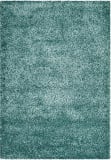 Safavieh New York Shag Sg165-5858 Turquoise Area Rug