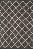 Safavieh Dallas Shag Sgd258a Dark Grey - Ivory Area Rug