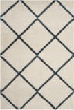 Safavieh Hudson Shag Sgh281t Ivory - Slate Blue Area Rug