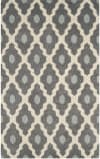 Safavieh Chatham Cht748d Dark Grey / Ivory Area Rug