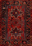 Safavieh Vintage Hamadan VTH211A Red - Multi Area Rug