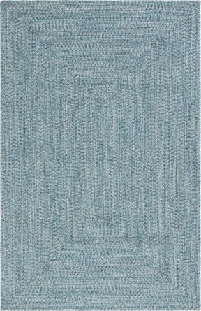 Safavieh Braided Rug Collection BRD176A - Light Blue