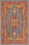 Safavieh Antiquity At521q Red - Blue Area Rug