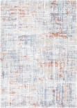 Safavieh Berber Shag Ber569A Blue Rust - Ivory Area Rug