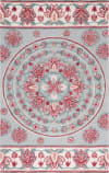 Safavieh Bellagio Blg601g Light Grey / Ivory Area Rug