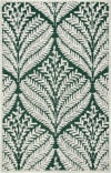 Safavieh Capri Cpr208y Dark Green / Ivory Area Rug